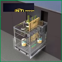 KỆ ĐỰNG DAO THỚT NAN VUÔNG INOX 304  tại Bến Cam